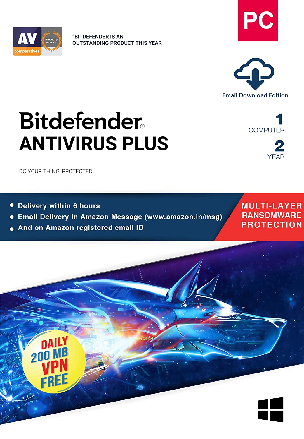 Bitdefender Antivirus Plus Free Download