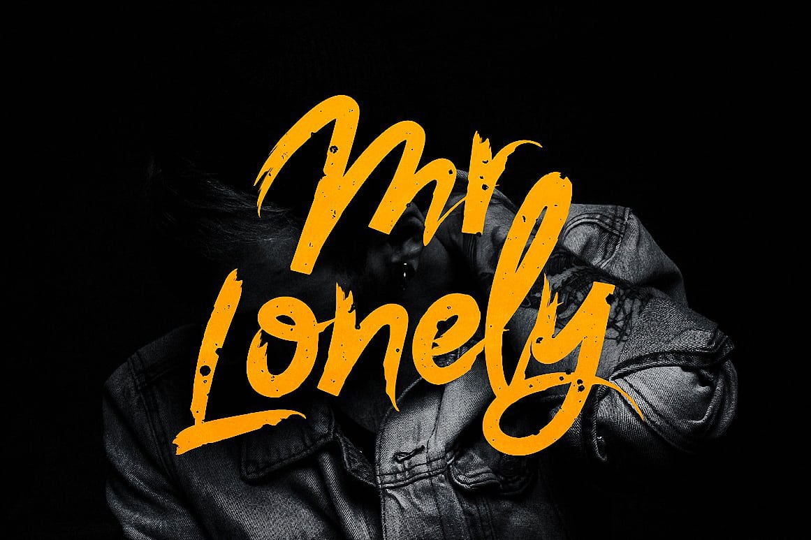 Mr. Lonely Font Free Download