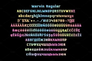 Marvin regular & oblique Font Free Download
