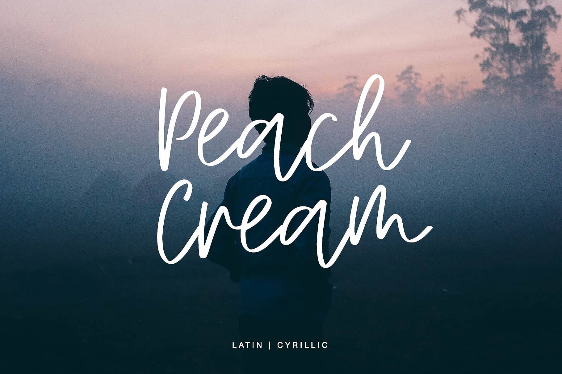 Peach Cream Latin & Cyrillic Font Free Download