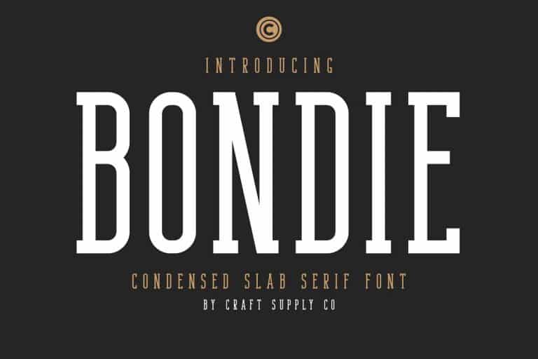 Bondie Font Free Download