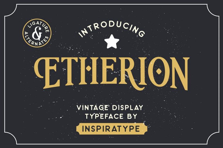 Etherion Font Free Download
