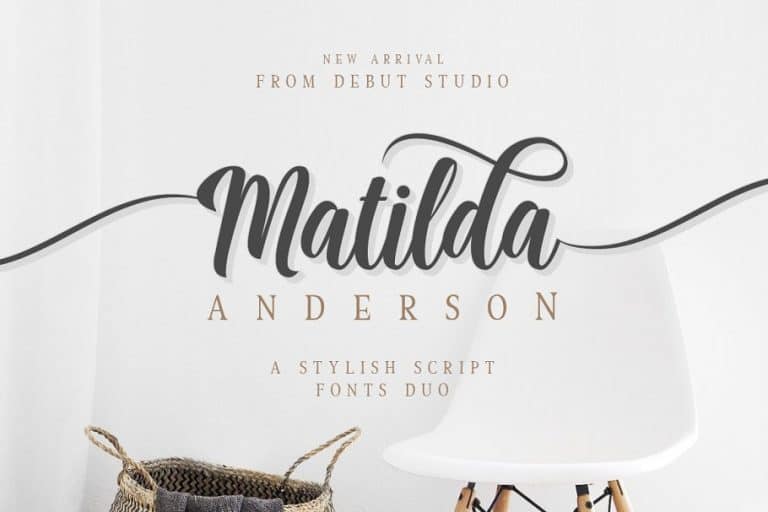 Matilda Anderson Font Free Download