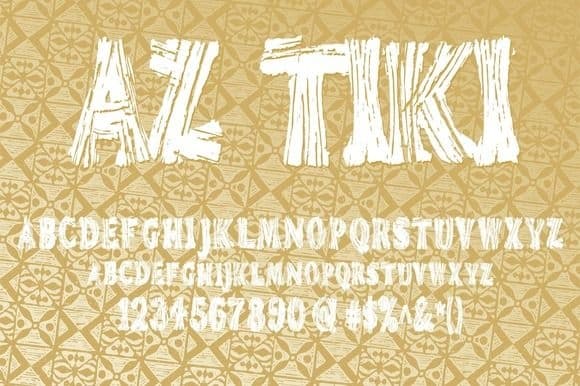 AZ Tiki Font Free Download