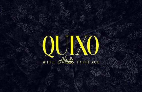 Quixo + Nestle Font Free Download
