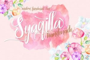 Syaqilla Handmade Font Free Download