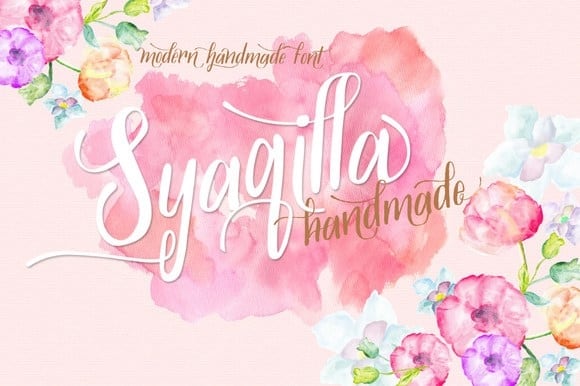 Syaqilla Handmade Font Free Download
