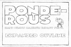 Ponderous Expanded Outline Font Free Download