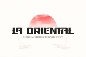 La Oriental Font Free Download