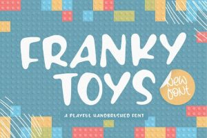 Franky Toys Font Free Download By Balpirick