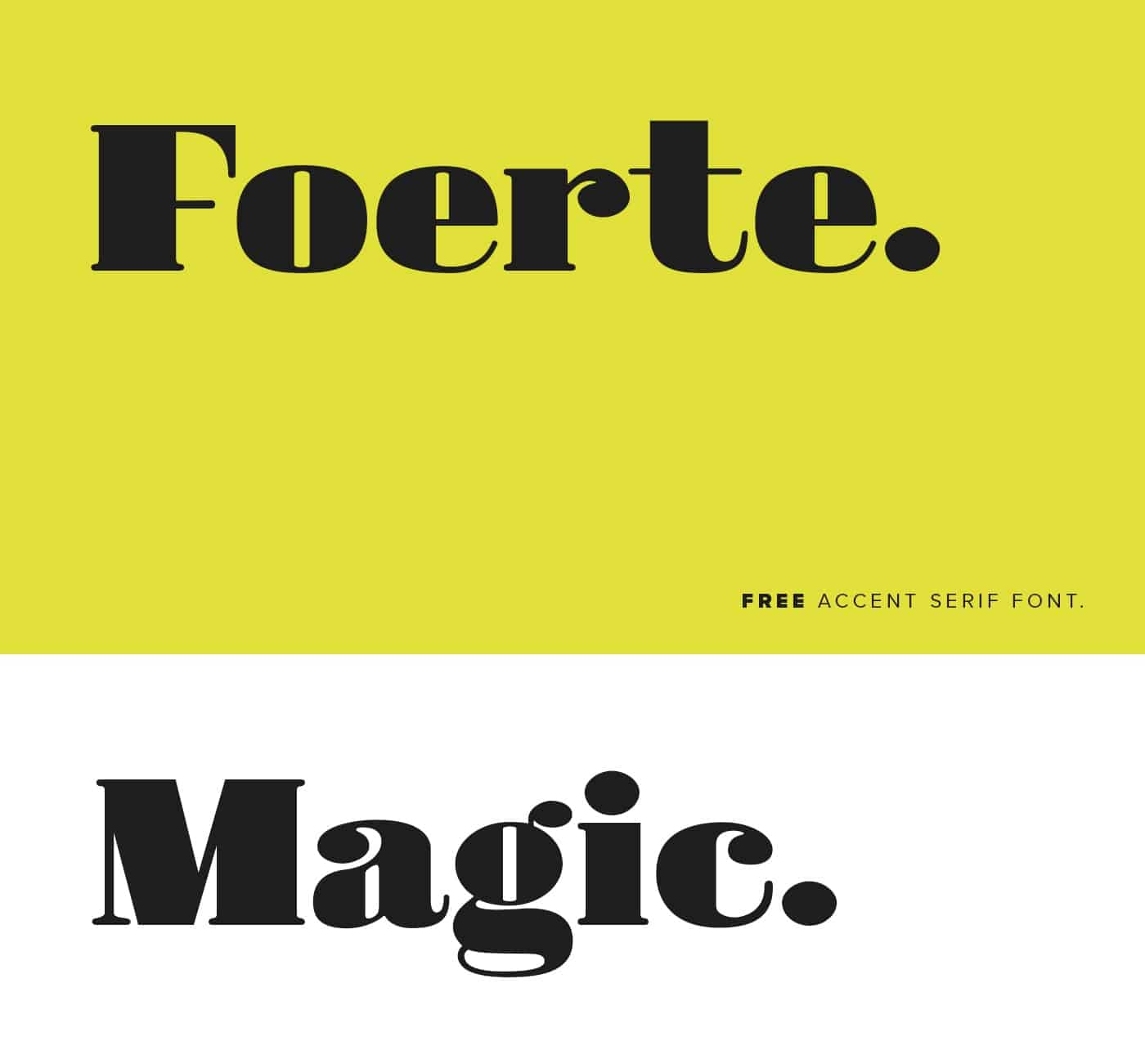 Foerte Font Free Download