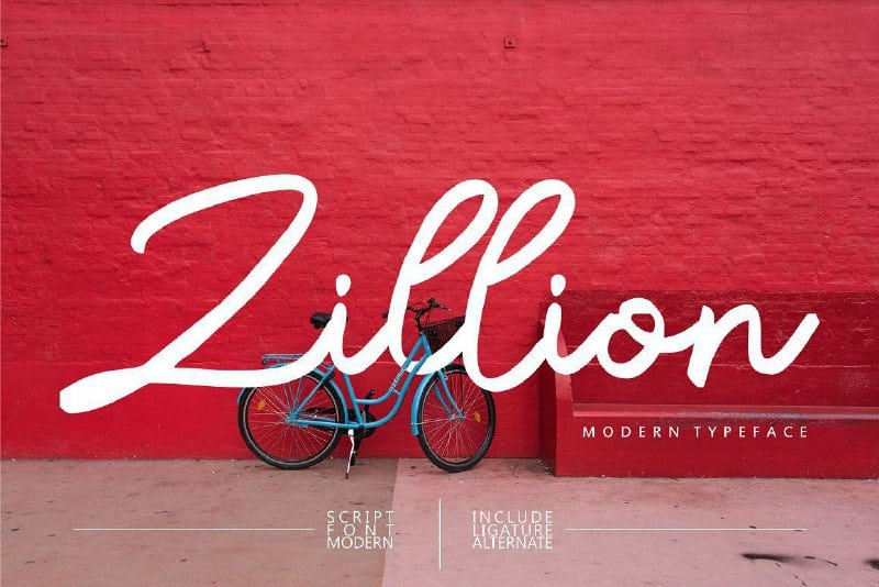 Zillion Font Free Download