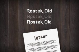 Rostek Old Font Free Download