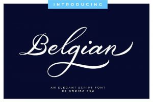 Belgian Font Free Download