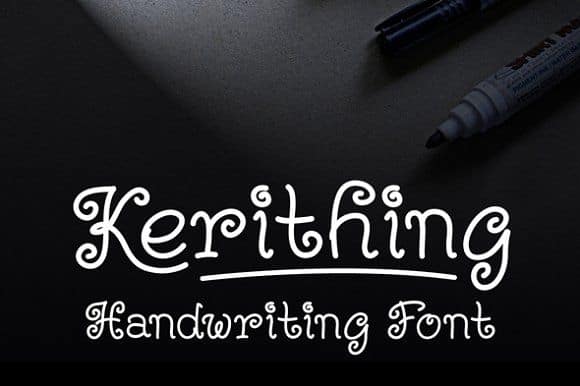 Kerithing Font Free Download