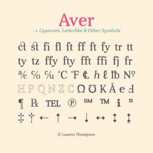 Aver nymphont Font Free Download