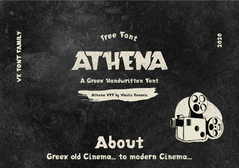 Athena New Font Free Download