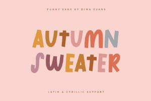 Autumn Sweater Font Free Download