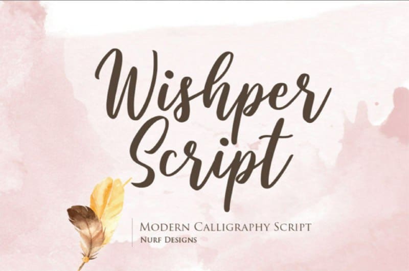 Wishper Font Free Download