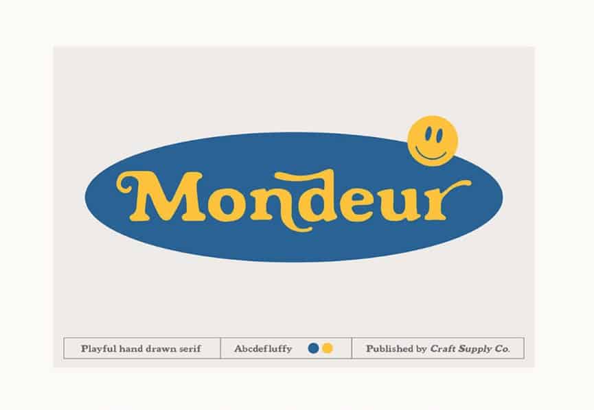 Mondeur Font Free Download