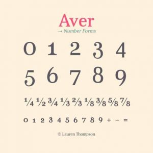Aver nymphont Font Free Download