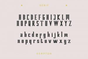 Kempton Font Free Download