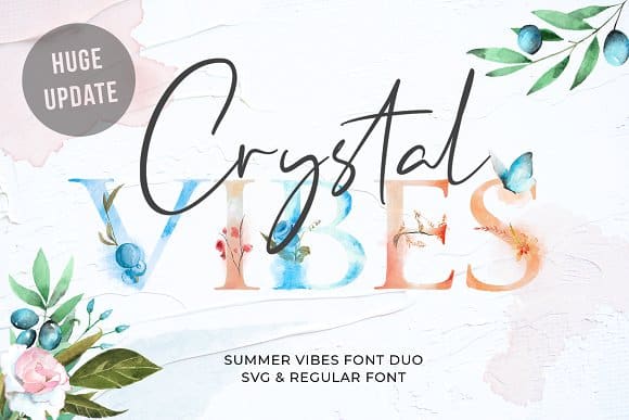 Crystal Vibes Font Free Download