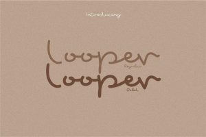 Looper Font Free Download