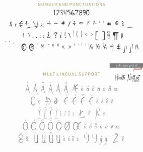 Heath Notted Font Free Download