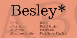 Besley Font Free Download