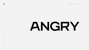 Angry Font Free Download