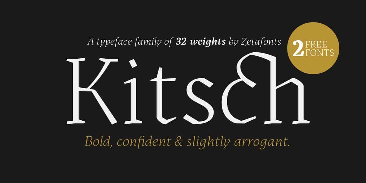 Kitsch Font Free Download