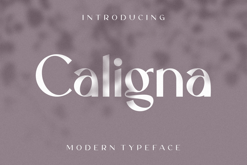 Caligna Font Free Download By Mr.D