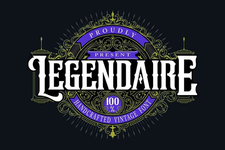 Legendarie Font Free Download By Chequered