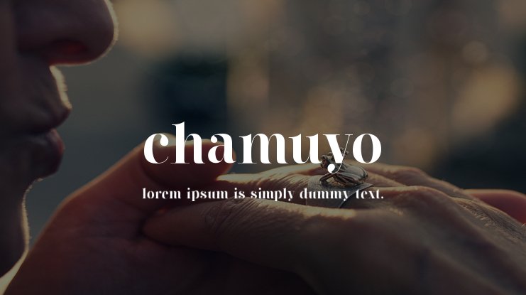 Chamuyo Font Free Download