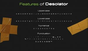 Desolator Font Free Download
