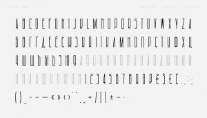 Architectural Font Free Download