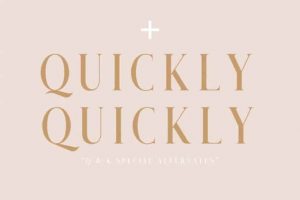 Qualey Font Free Download