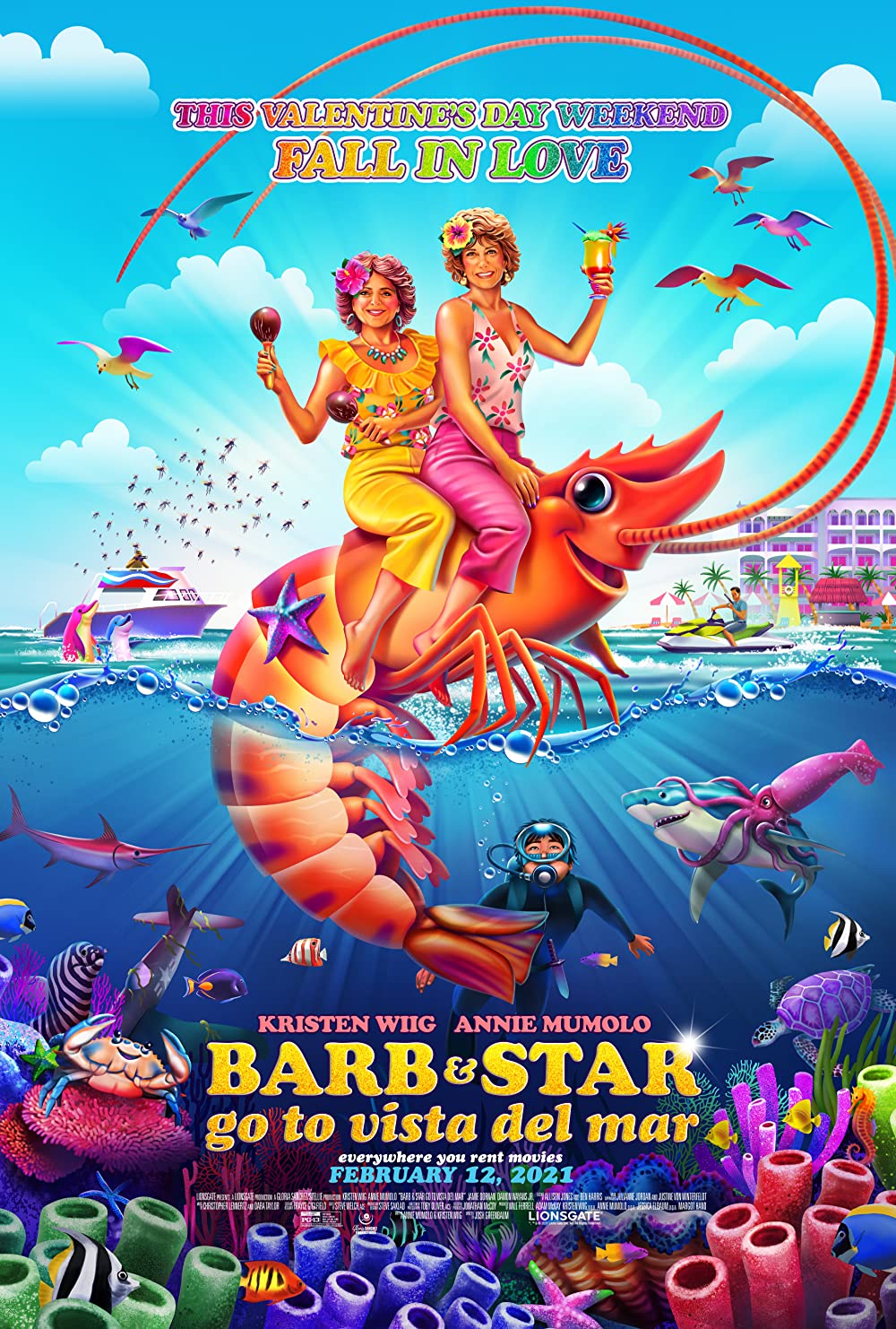 Barb and Star Go to Vista Del Mar 2021 Subtitles [English SRT]