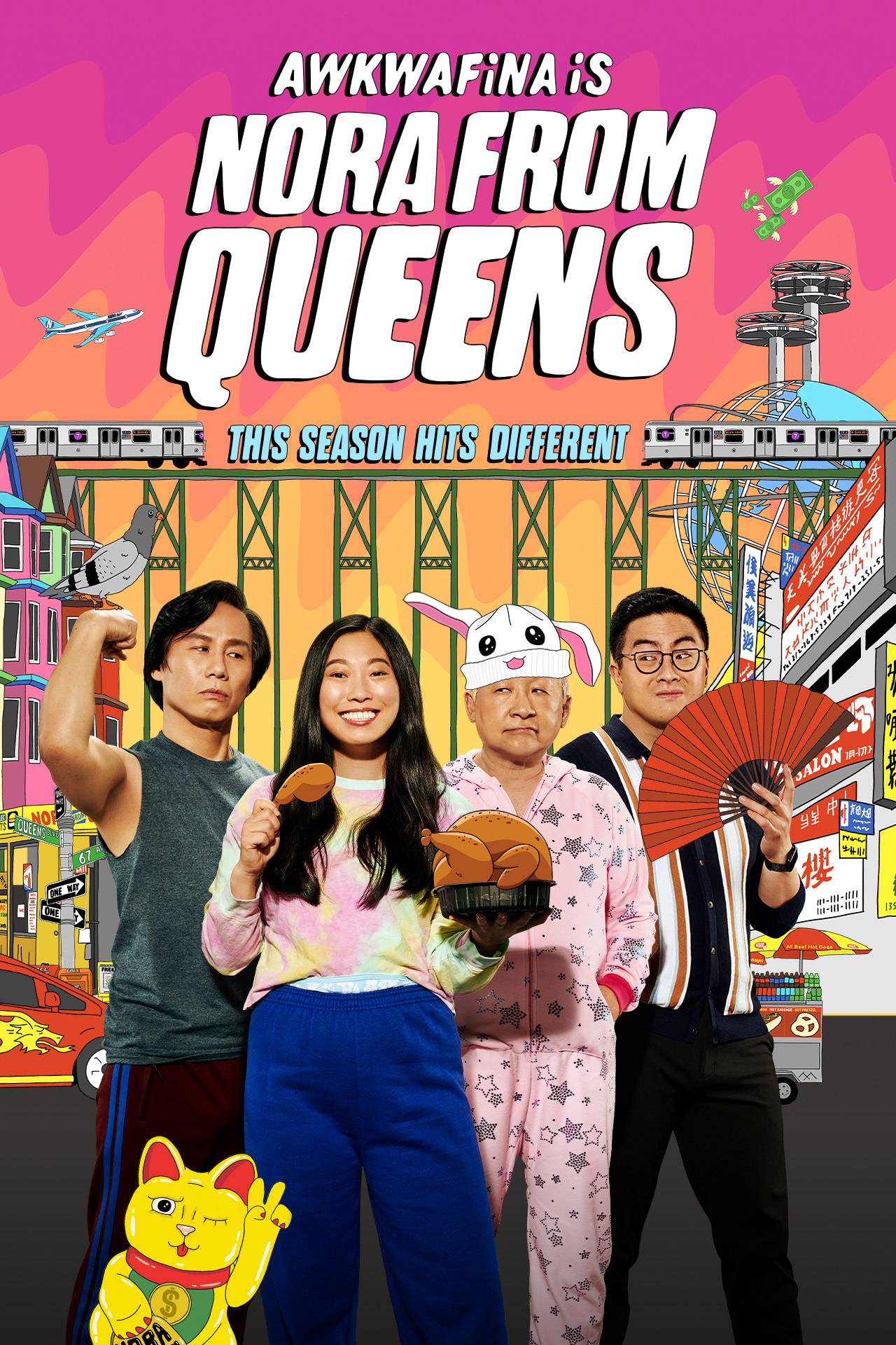 Awkwafina Is Nora from Queens Season 2 Subtitles | English Sub