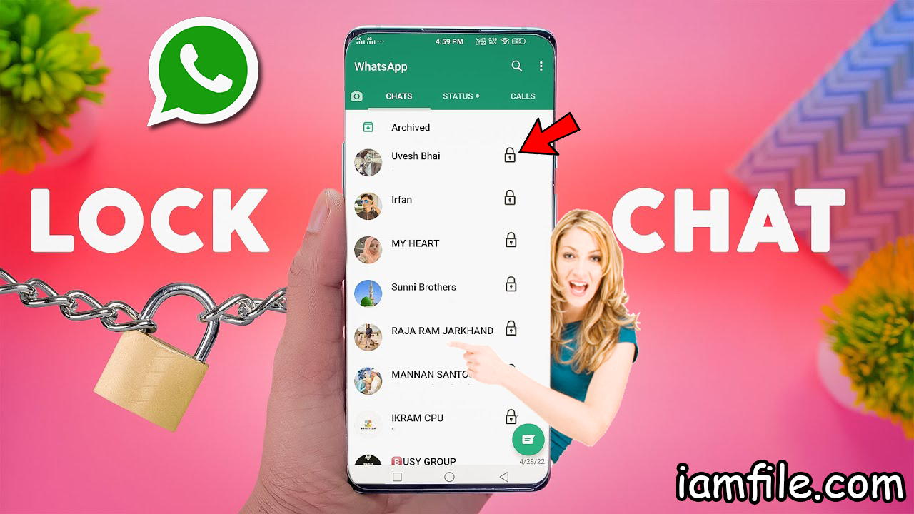 How to Lock WhatsApp Chat on Android